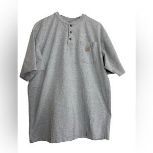 Carhartt T-Shirts Size Large Tall Gray Included 2 Short Sleeve shirts
